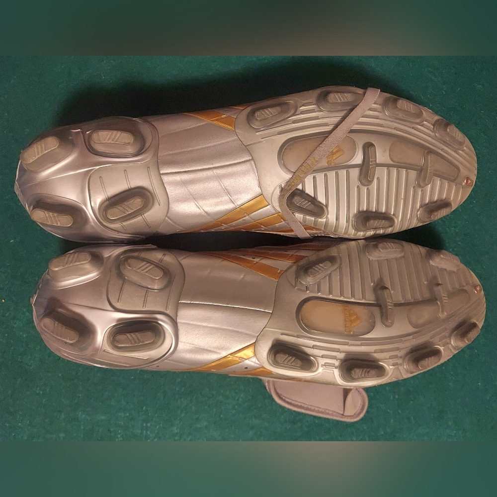 ADIDAS PREDATOR CLIMACOOL MEN'S SILVER SYNTHETIC ATHLETIC SOCCER SHOES SIZE 13 - Picture 13 of 15